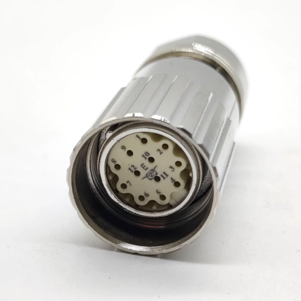 Conector Hembra M23 flexible que evita roturas en arneses de robots