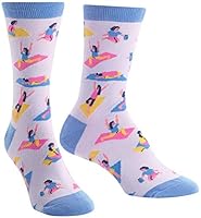 Algopix Similar Product 16 - Sock It To Me Womens Yoga Pose Crew