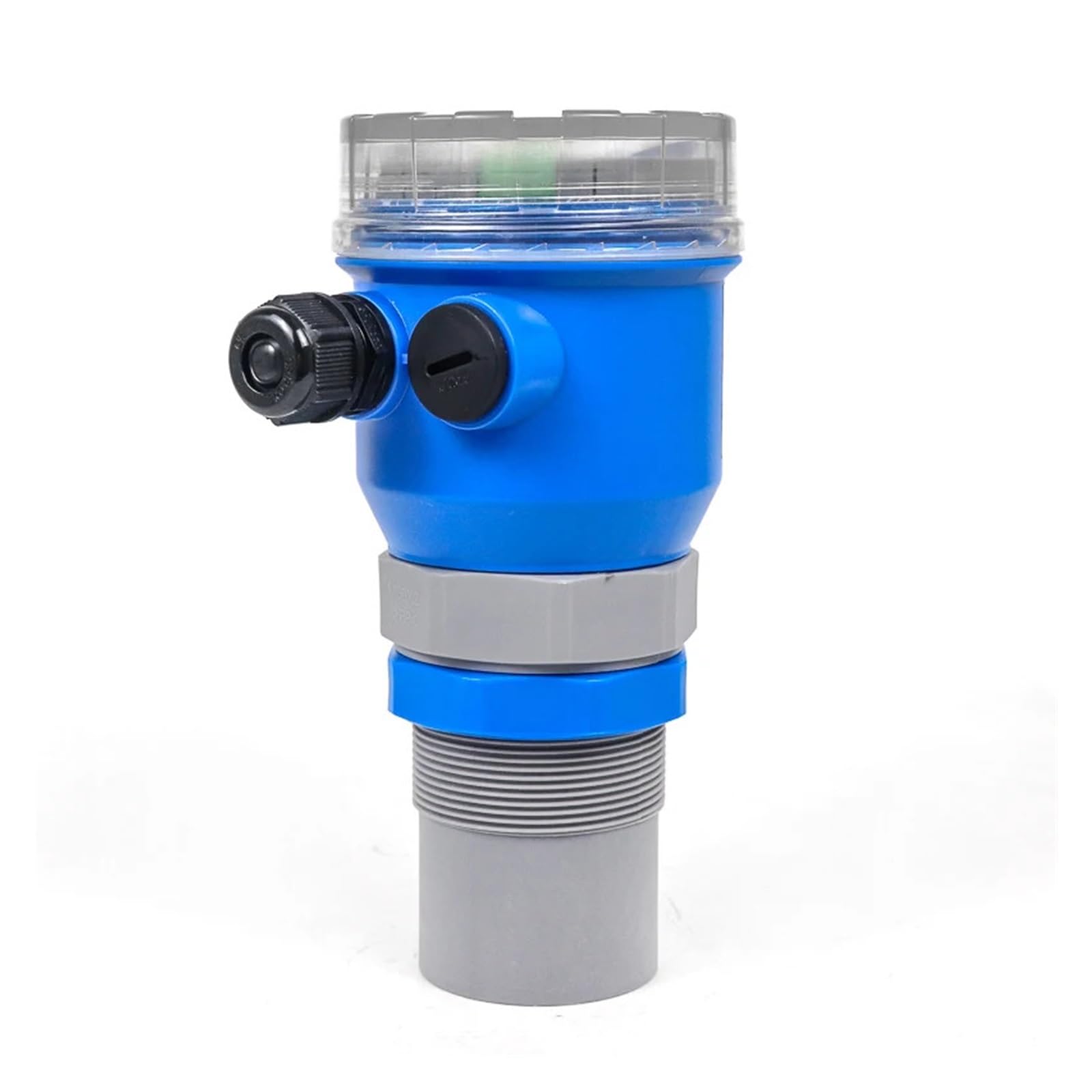 LDHJBNAC Ultrasonic Level Meter Water Sensor Liquid Level Meter Level Height Depth Measurement 4-20mA Output Sensor Transmitter(1m Range 4-20mA)