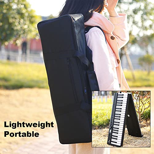 FFYUEEE Piano Électronique Pliante De 88 Key, Contient 128 Tons, Portable Et Facile À Stocker, Piano Électronique À… - Les Beatles, Paul McCartney, John Lennon, RIngo Starr, George Harrison FFYUEEE Piano Électronique Pliante De 88 Key, Contient 128 Tons, Portable Et Facile À Stocker, Piano Électronique À… – Image 6