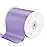 4 Inches x 25 Yards Polyester Satin Ribbon, Solid Color White Satin Ribbon for Crafts, Gift Wrapping, Hair Bows, Wedding Party Decoration, Bow Making (Lavender)