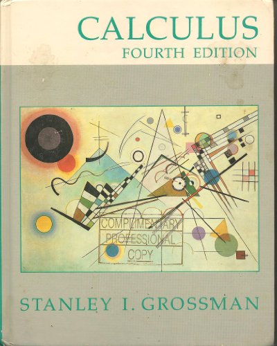 Calculus 0155057596 Book Cover