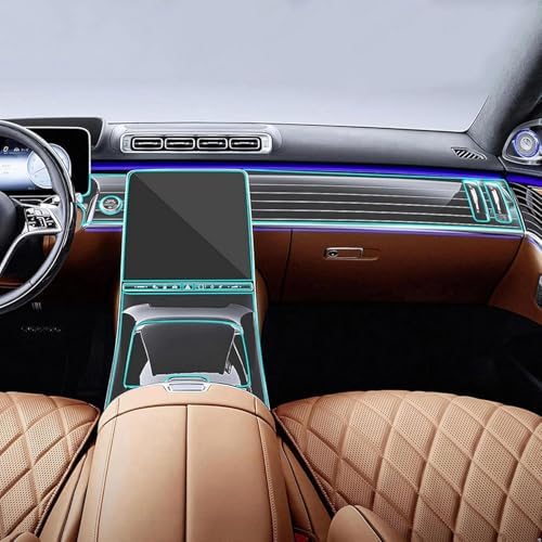 Protection navigation GPS Mercedes Classe S W223 AMG film invisible TPU 2021-2025