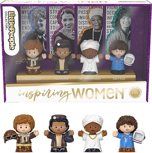 Image of Little People Collector Inspiring Women, special edition figure set featuring 4 trailblazing women from American history