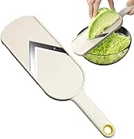 Triturador de repolho para salada de repolho - ralador de fatiador de repolho - Utensílios de cozinha manuais para vários fins, picador de revestimento de cozinha aço inoxidável (2 peças)