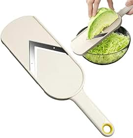 Triturador de repolho para salada de repolho - ralador de fatiador de repolho - Utensílios de cozinha manuais para vários fins, picador de revestimento de cozinha aço inoxidável (2 peças)