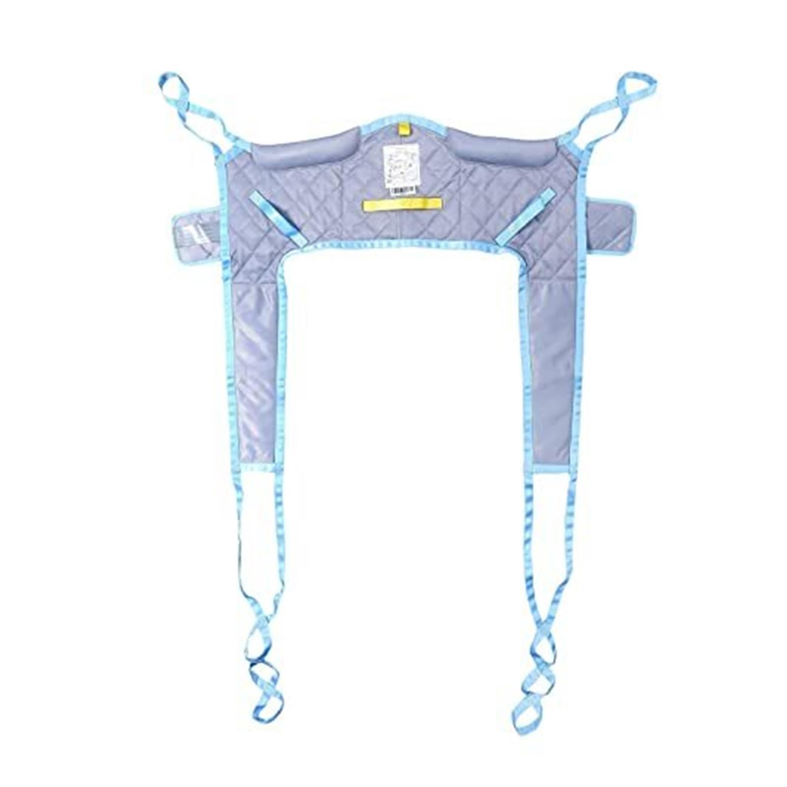Arnés de Traslado para Higiene - Silla de Toilette para Grúa con 4 Correas Ajustables - Tejido de Poliéster Suave - Para Cama, Silla, Inodoro y Ducha - Ayuda a Domicilio