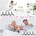 Bed Sheet Fasteners, Triangle Sheet Straps Mattress Clips, 3 Way Fitted Bed Corner Holder Sheet Suspenders Grippers for Bedding Sheets, Mattress Covers, Sofa Cushion (4PCS)