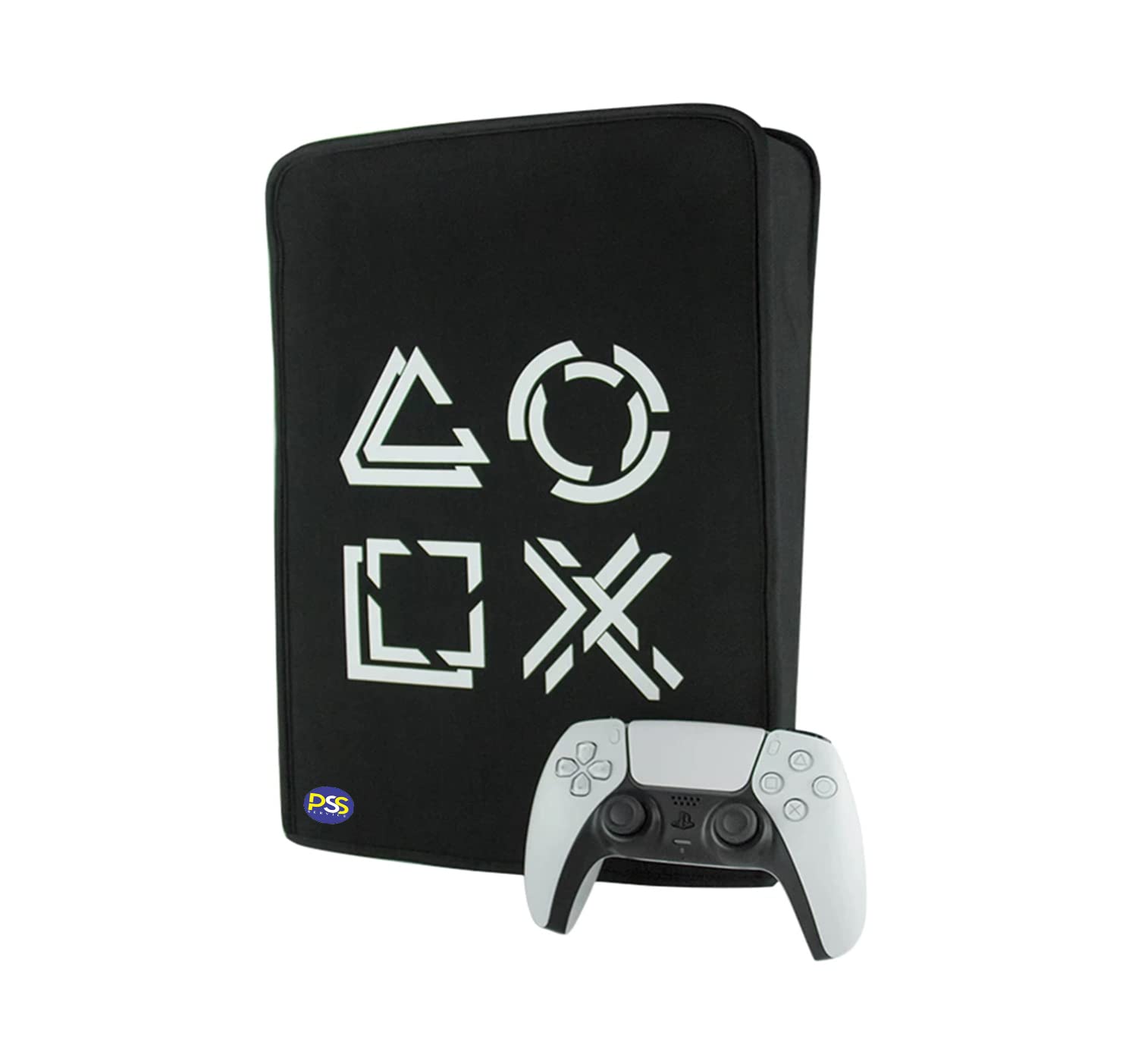 PSS Dust Cover For PS5 , Premium Ultra Soft Neat Lining Dust Guard for