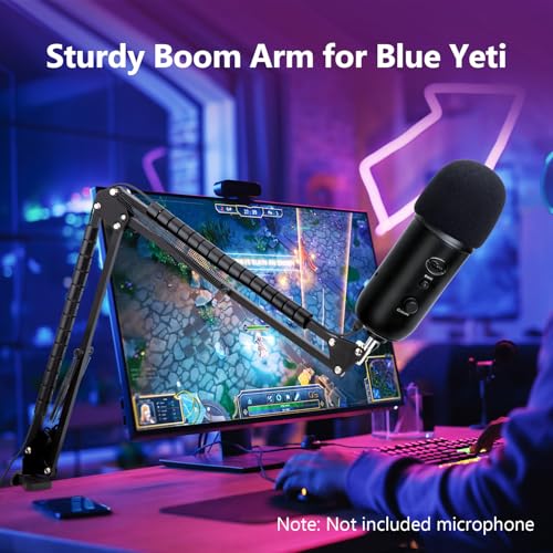 Blue Yeti support de micro pour éliminer les vibrations et bruits de bureau