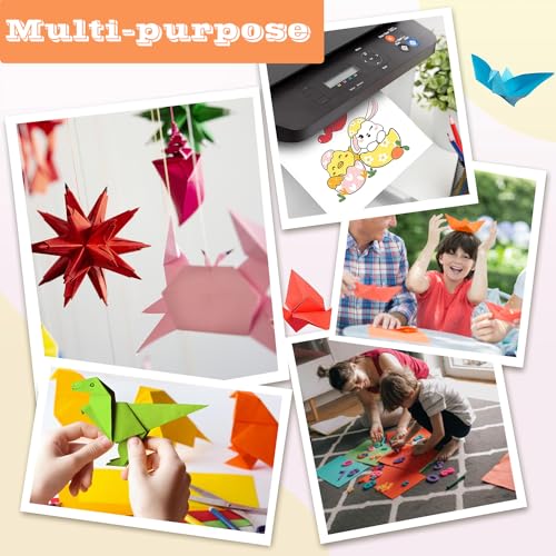 40 Blatt Tonkarton A4 Bunt, 20 Farben - 230 g/m² Tonpapier, Bastelkarton für Malen Kartenherstellung Einladungen Scrapbook Basteln