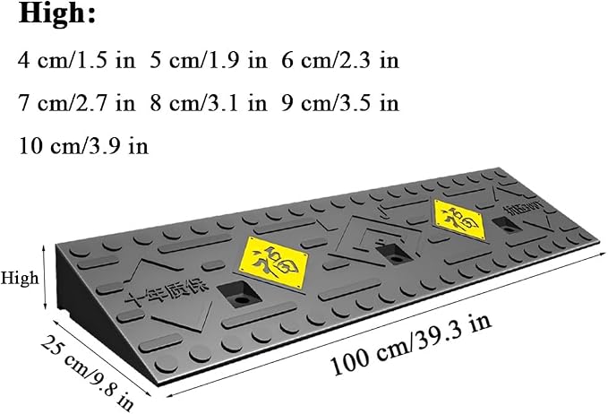 Rampa para Bordillo 1.5-3.9 pulg, Capacidad 2 Toneladas miniatura 2