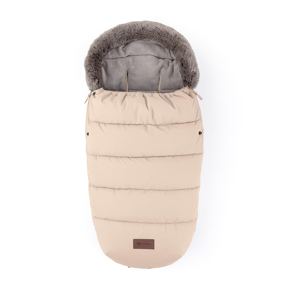 Petite&Mars COMFY - Sacco nanna 4 in 1 per passeggino, per passeggino, sacco nanna invernale, impermeabile, antivento