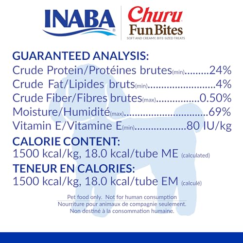 INABA Churu Fun Bites Chewy Dog Treats, Chicken Pumpkin, 8ct - image 3