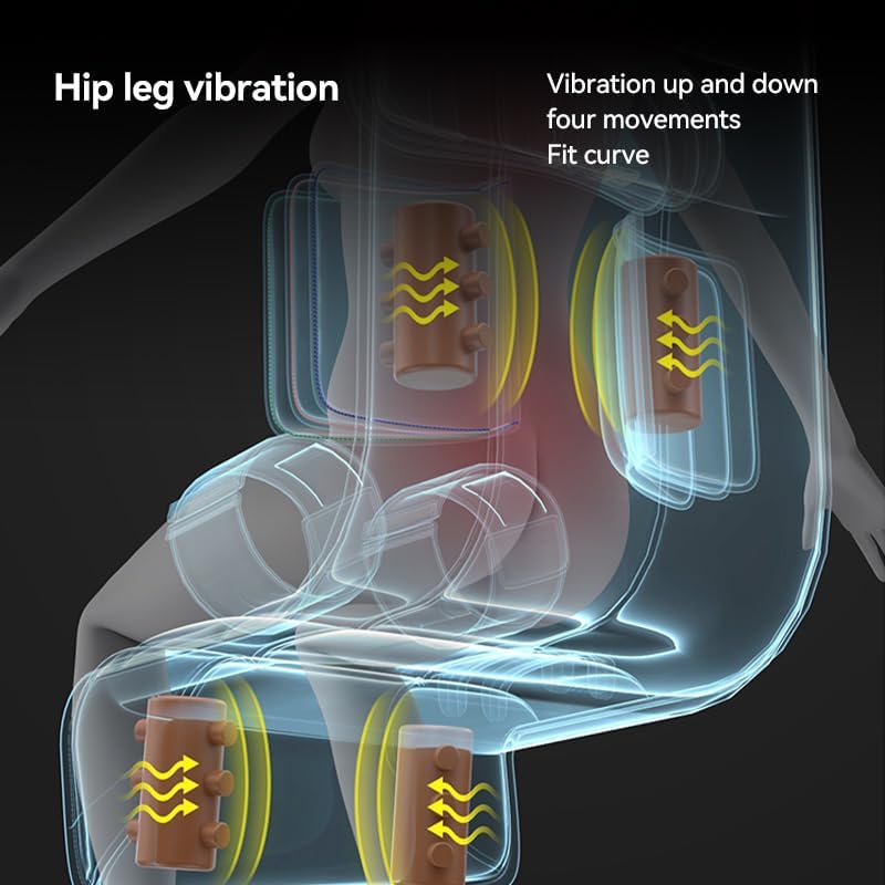 Miniatura 6 de Beloving Alfombrilla de masaje de cuerpo completo para cuello, hombros, espalda, piernas, almohadilla para silla masajeadora con nodos de