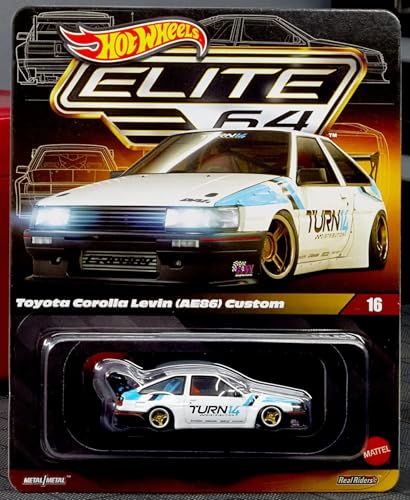 Hot Wheels Toyota Corolla Levin AE86 Elite 64 miniatura 1
