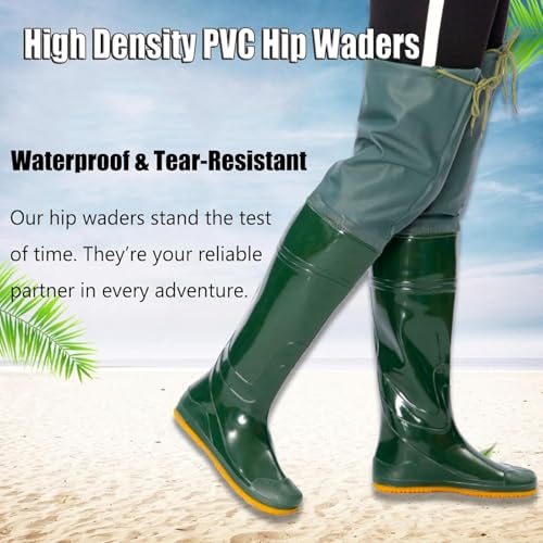 Botas de PVC impermeables ligeras para caza pesca hombre y mujer 3
