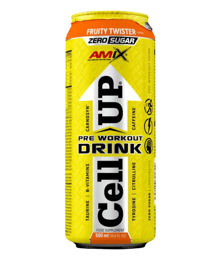 Cell Up Bebida Energética 500ml (1 Unidad, TWISTER)