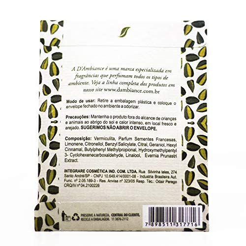Sachê Perfumado D´Ambiance Marrom 10g