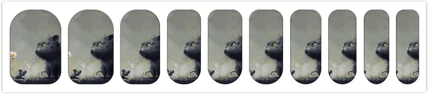 Nail Strips Bundle Full Wrap Long Lasting Nail Polish Strips Easy Application and Removal Salon Quality Self Adhesive Art Stickers for Women Gifts