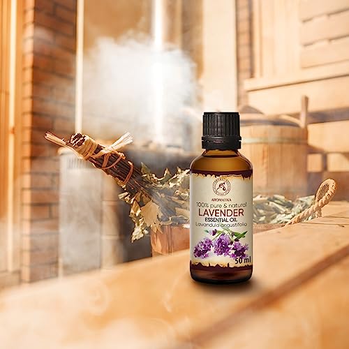 Aceite Esencial de Lavanda 50 ml - Lavandula Angustifolia - Natural y Puro - Aceites Esenciales para Difusores - Fragancias para el Hogar - Jabones y Velas - Sauna - Aroma fresco - Aromaterapia - imagen 6