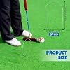 Deekin Set of 9 Croquet Wickets Replacement for Croquet Metal Hoops with Galvanized and Plastic Coating for Family Lawn Backyard Outdoor Game(Arch)