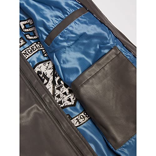 Guess Faux-Leather Biker Jacket #TOP1
