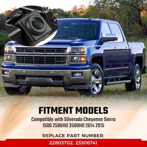 Image of Backup Camera Fit for Silverado Cheyenne 2014 2015, Sierra 1500 2500 /3500HD