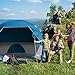 LOYEAHCAMP Tents 4 Person Camping Tent, Easy Setup Waterproof Family Tents for Camping, Portable Dome Tent for Outdoor Camping with Rainfly, Carry Bag Deepblue