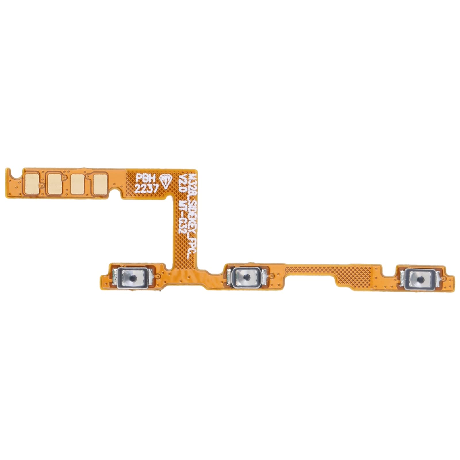 HWDZ Per Motorola Moto G32 Pulsante di Accensione & Volume Pulsante Flex Cable TTYWW