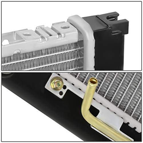 Image of DNA Motoring OEM-RA-2681 2681 Factory Style Aluminum Cooling Radiator Compatible With 04-06 Sienna AT /MT,26-3 /8 inch W X 19-1 /4 inch H X 5 /8 inch D,1-3 /8 inch Inlet / 1-3 /8 inch Outlet