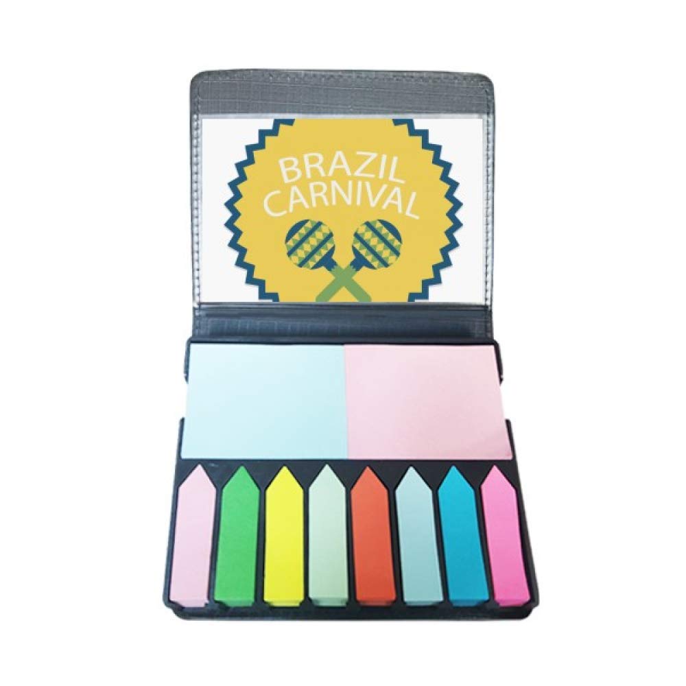 Note Couleur Marqueur Instrument Brésil Carnaval autocollant repositionnable