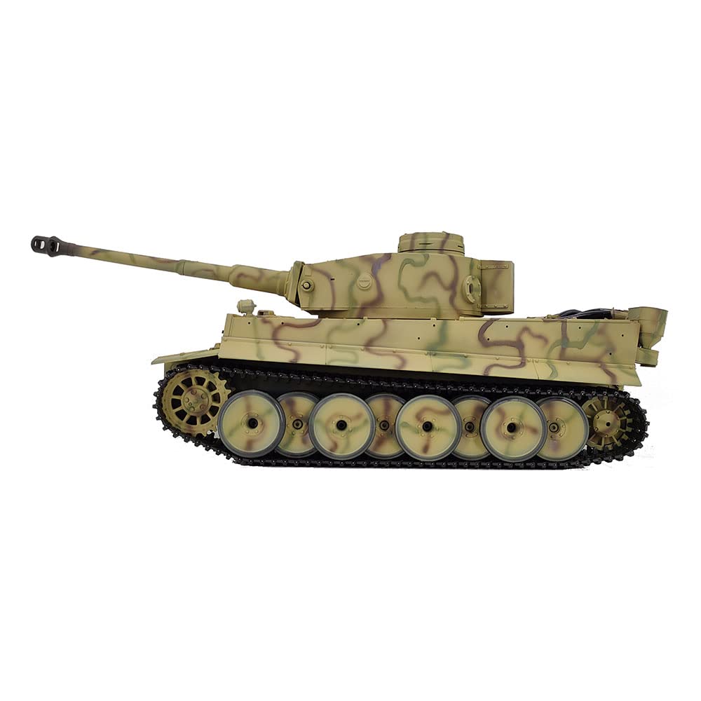 Amazon.co.jp: ラジコン 戦車 ドイツのティーガーI重戦車迷彩塗装及び