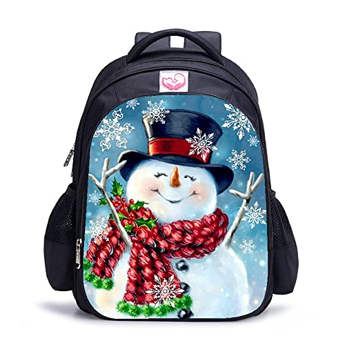 Sac à dos bonhomme de neige idéal pour les sorties scolaires des ados