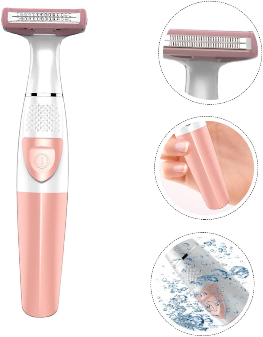 Rechargeable Hair Trimmer for Women Women's Electric Razor for Hair Removal