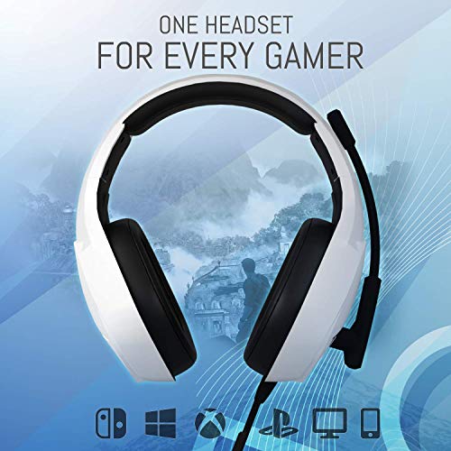 Orzly Gaming Headset (White) For Pc And Gaming Consoles Ps5, Ps4, Xbox Series X | S, Xbox One, Nintendo Switch & Google Stadia Stereo Sound With Noise Cancelling Mic - Hornet Rxh-20 Siberia Edition #TOP2