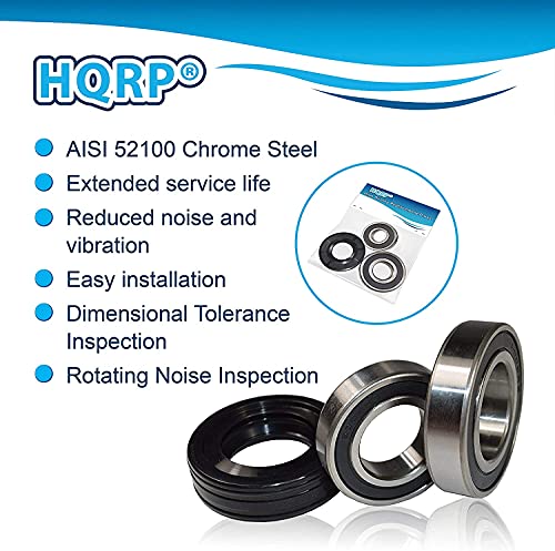 Hqrp Bearing And Seal Kit Compatible With Whirlpool Wfw9400Sw01 Wfw9400Sw02 Wfw9400Sw03 Wfw9400Sw04 Wfw9400Sz00 Wfw9400Sz01 Front Load Washer Tub #TOP2