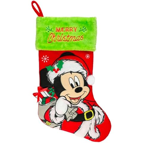 Ruz Mickey Mouse Christmas Stocking Cover