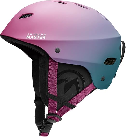 OutdoorMaster Kelvin Ski Helmet - Snowboard Helmet for Men, Women & Youth