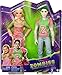 Mattel Disney Zombies 2-Pack, Addison Cheerleader and Zed Football Player Dolls (12-in),11 Bendable “Joints,” Great Gift for ages 5+