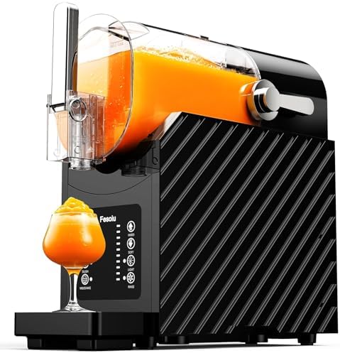 Slushie Machine with Self-Cleaning, 3 Preset Programs Slushie Maker, 88oz Professional Slushy Machine for Home, No Ice Needed Frozen Drink Maker for Frappés, Margaritas & Milkshakes Smoothie, and more