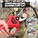 MODOFO Electric Pruning Shears, Upgraded 1.4'' Cutting Diameter Powerful Brushless Motor Cordless Pruning Shears with 2PCS Rechargeable Batteries for Gardening Tree Branch