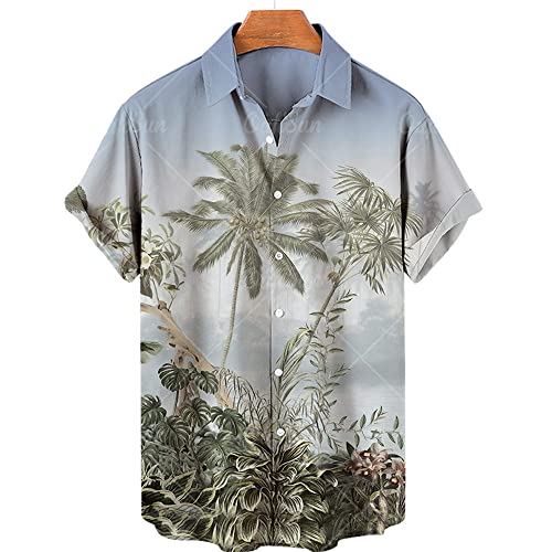 Chemise hawaïenne pour Hommes fluide et fraîche idéale pour vos soirées barbecue et plage