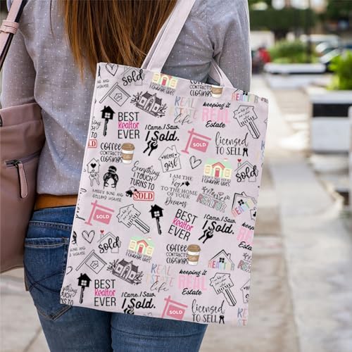 Bolso Tote regalo para agentes inmobiliarios mujeres miniatura 5