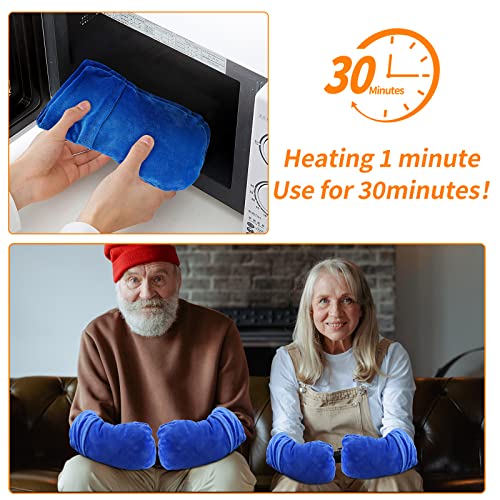 Microwavable Heated Gloves Relieve Arthritis Pain For Men And Women, Heat Therapy Arthritis Gloves Relief Heat Mittens, Indoor Hand Warmer Gloves, Gifts For Lovers, Mother, Dad #TOP3