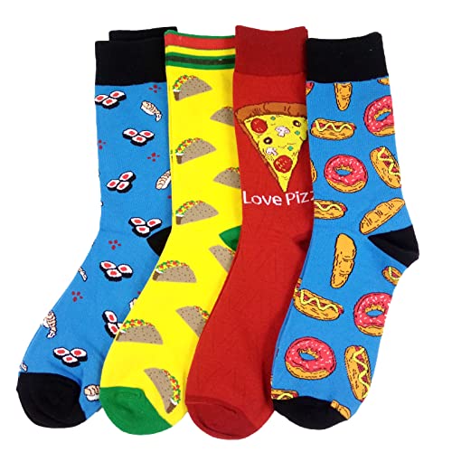 Calcetines de moda HSELL para hombre en pack de algodón transpirable multicolor 2