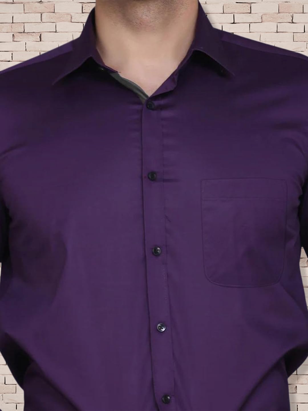 Pinkmint Camicia combinata da uomo a maniche lunghe vestibilità regolare abbigliamento formale abbigliamento casual