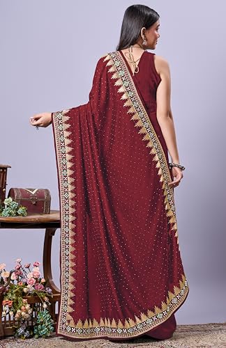 Image of Jaanvi fashion Women's Pasapalli Design Sambalpuri Silk Saree with Swarovski Work & Blouse Piece
