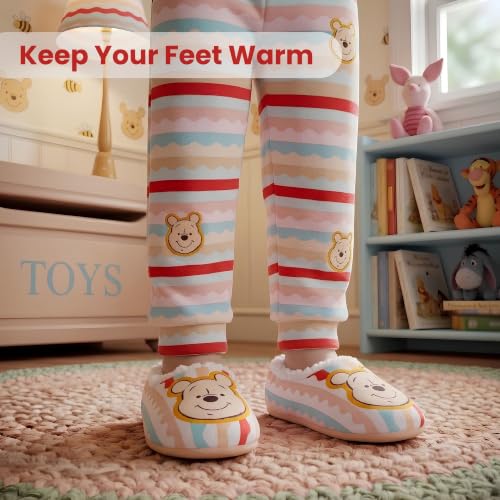 Image of Women Slipper Plush SlipOn Sock Slippers Stitch Minnie Jack Skellington