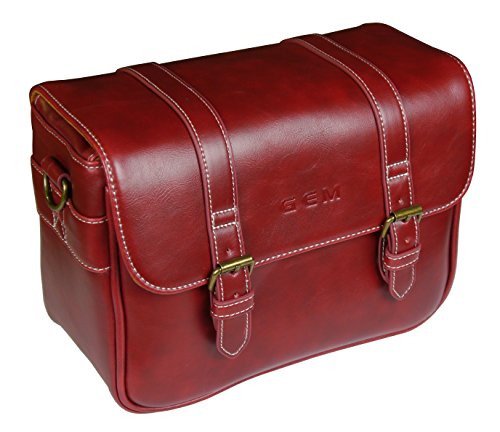 GEM CLNCB500RED Estuche para cámara fotográfica Cubierta de Hombro Rojo - Funda (Cubierta de Hombro, Nikon, Coolpix B500, Tirante para Hombro, Rojo)